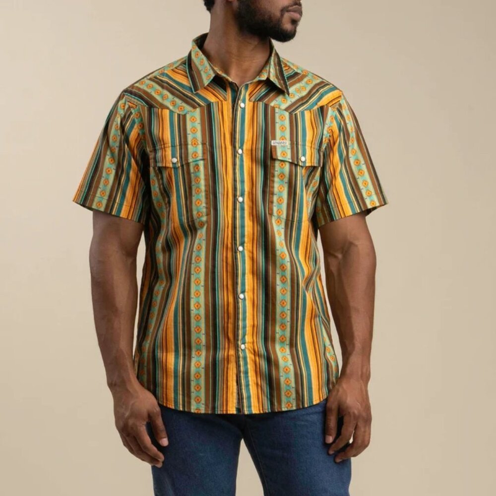 Sendero Provisions Co Serape, Harvest Pearl Snap